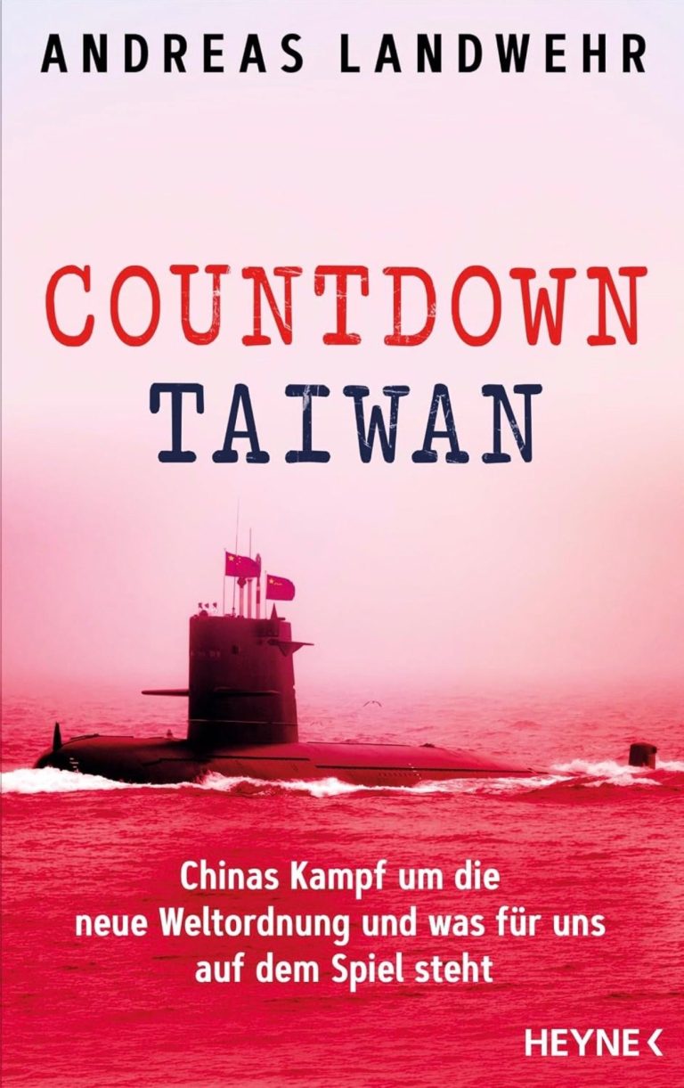 Buchcover von "Countdown Taiwan" von Andreas Landwehr